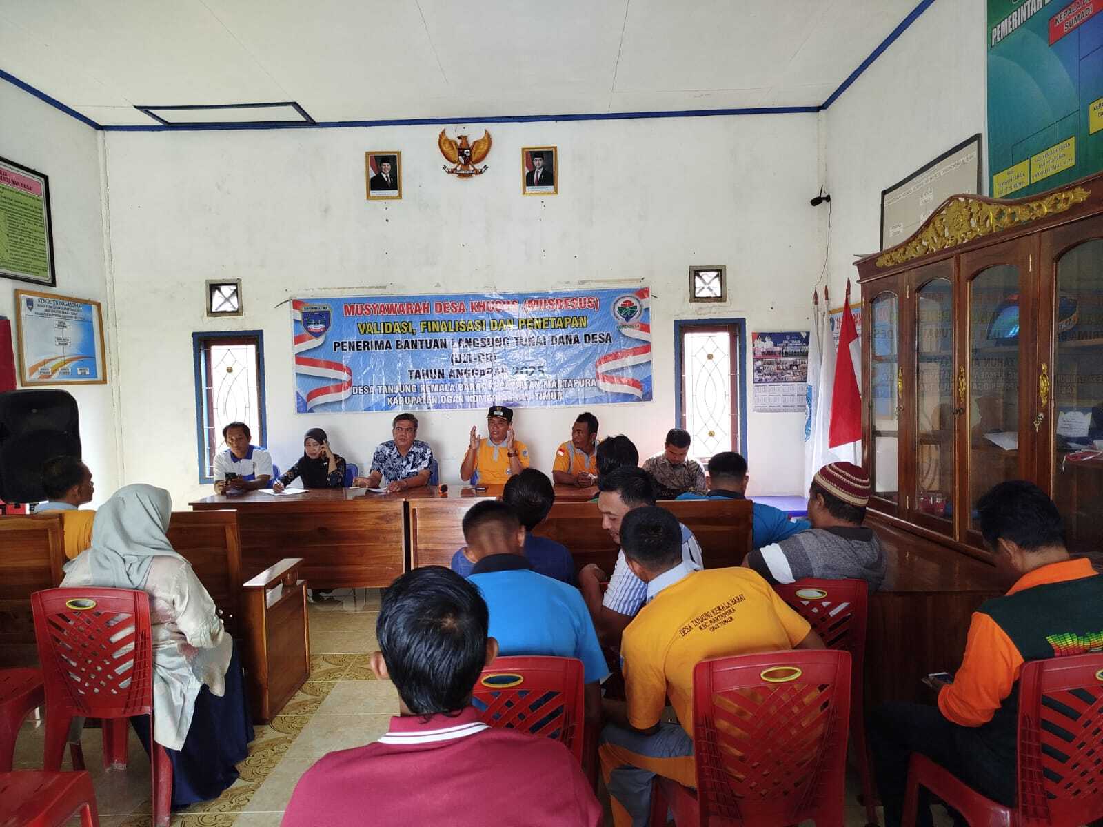 Musyawarah Desa Penetapan Calon Penerima Bantuan Langsung Tunai Dana Desa Tahun Anggaran 2025